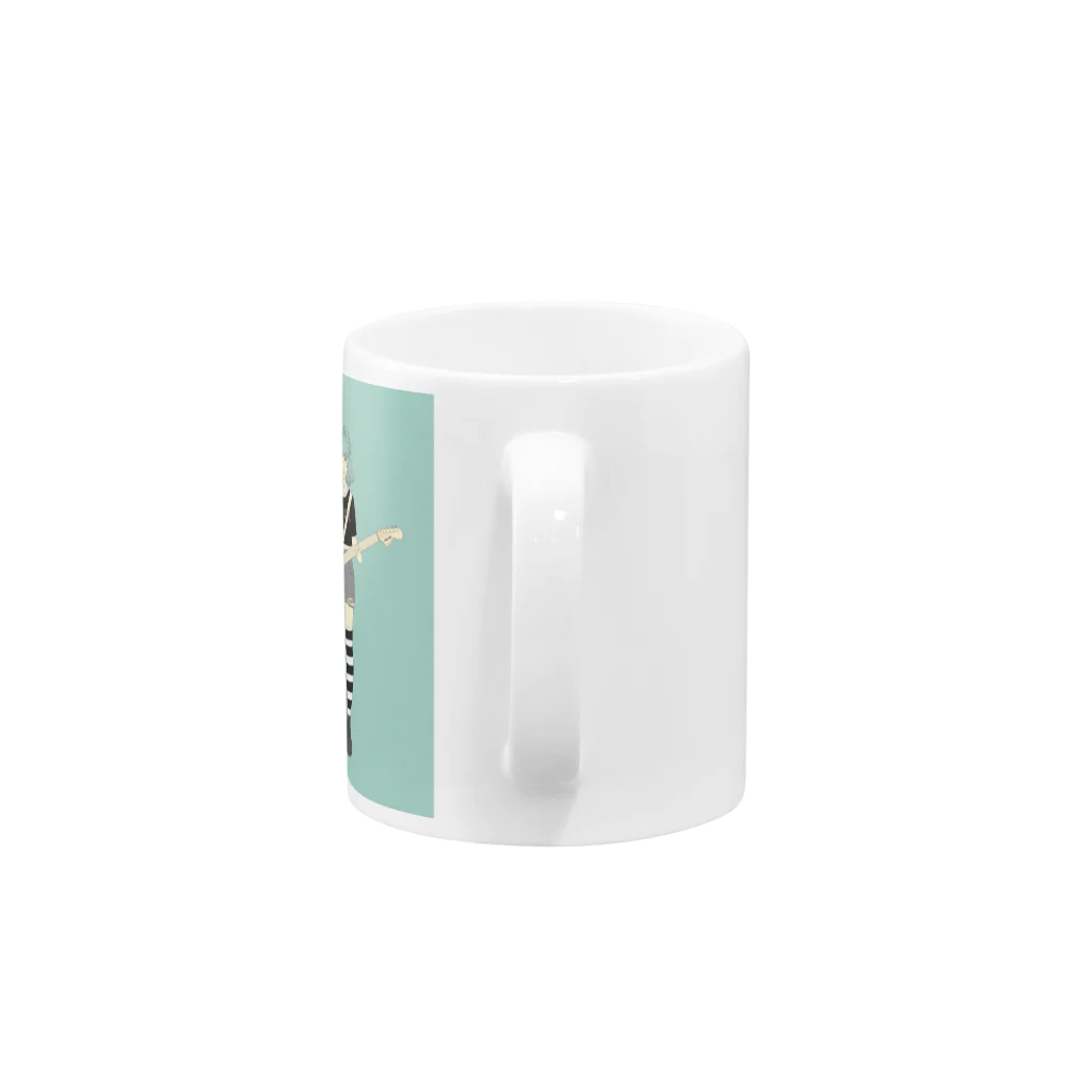 karajiのSPACE GIRL Mug :handle