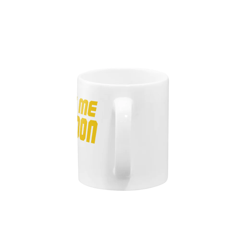 【仮想通貨】ADKグッズ専門店 のTake me to the moon Mug :handle