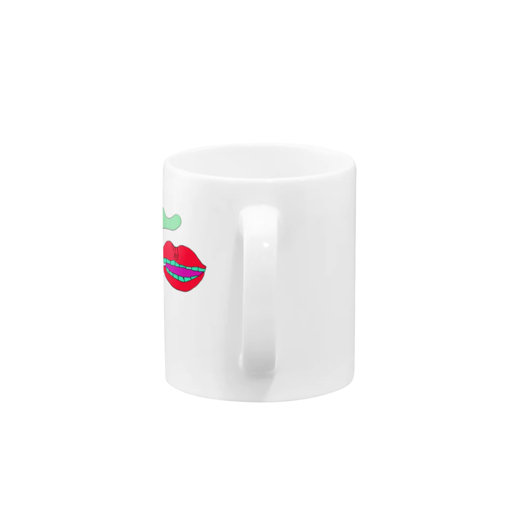 エクマリみつ子のハッピーアワー Mug :handle