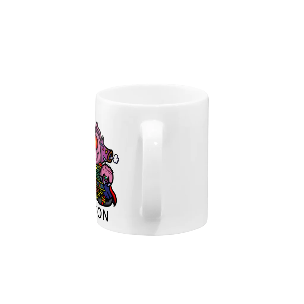 EGOIS-TONのEGOIS-TON Mug :handle