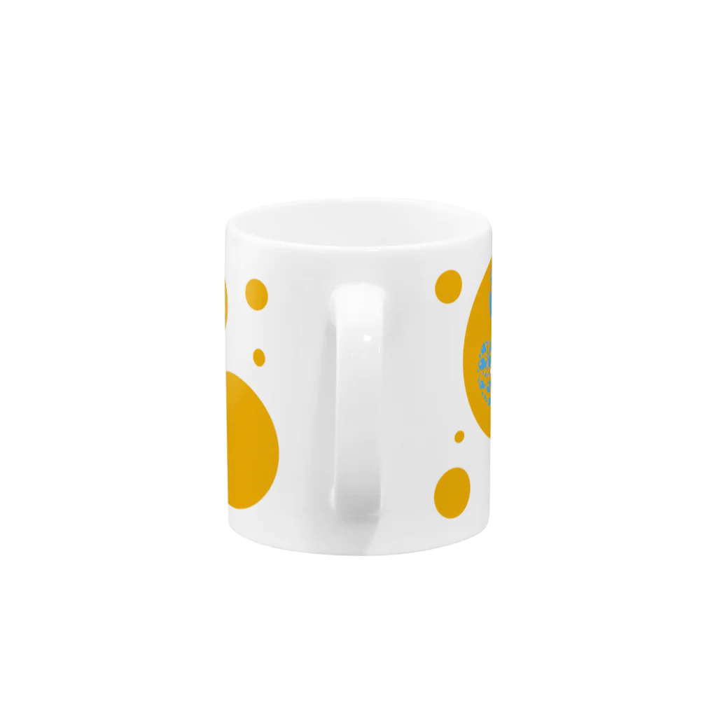 frmeowのがぶねこ　夏みかんver. Mug :handle