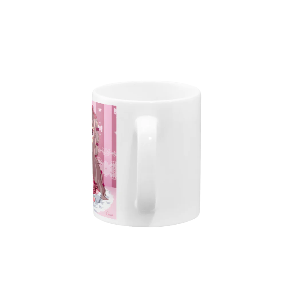 Cocohashop*のロリータ×カートゥーン Mug :handle