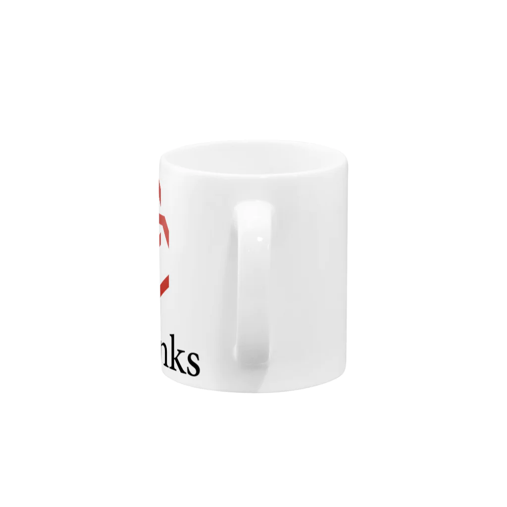 CocoLinksのCocoLinksロゴグッズ Mug :handle