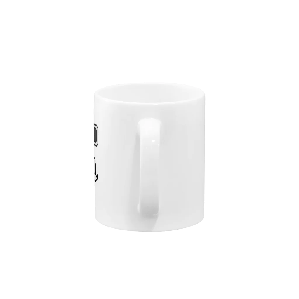 【ドット絵】ネコブレ商店のレトロゲーム風その1 Mug :handle