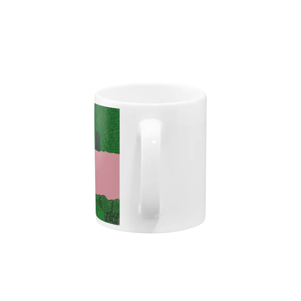 パセリぷに子のP01 Mug :handle