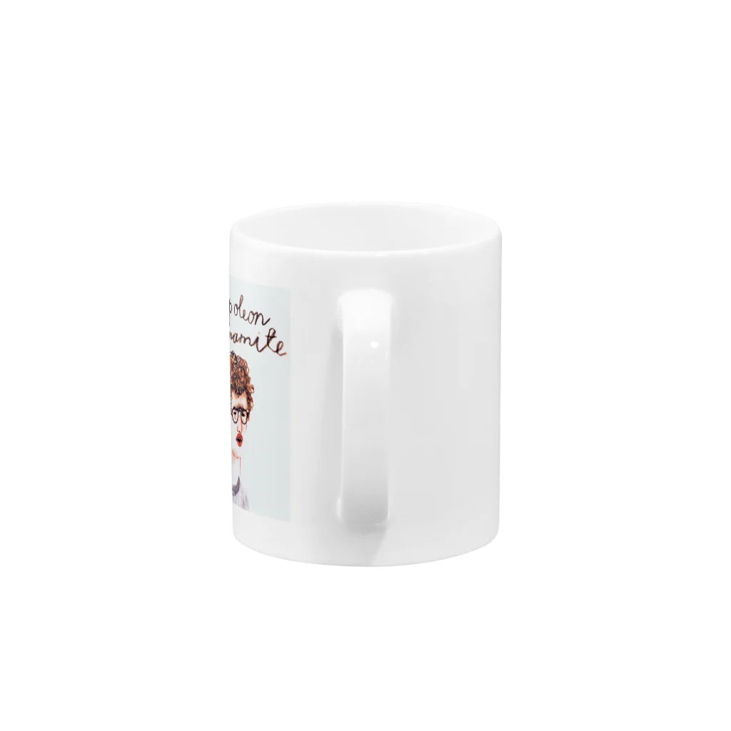 Palのナポレオンダイナマイト Mug :handle