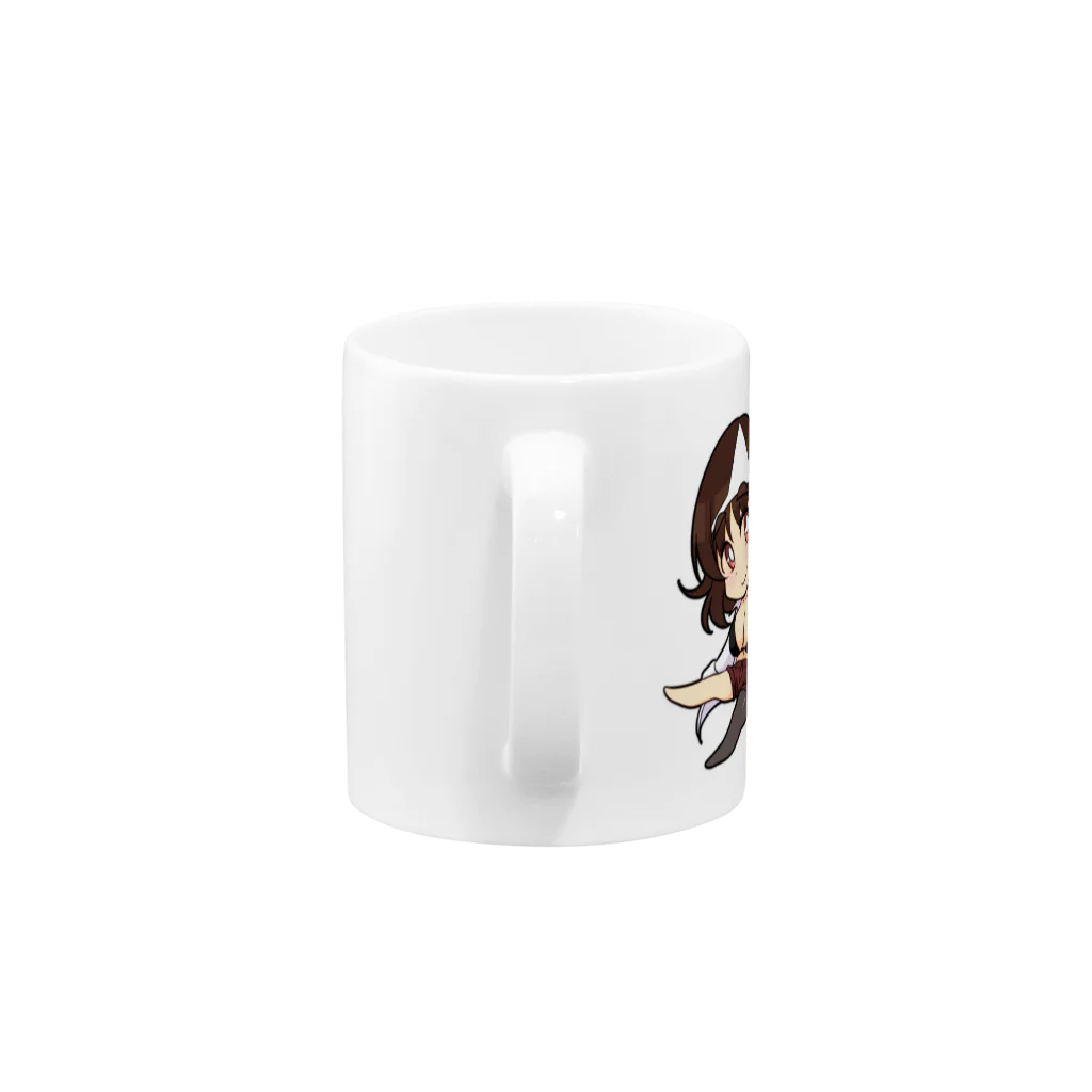 心肺停止したキュウリムゾンのちぎり Mug :handle