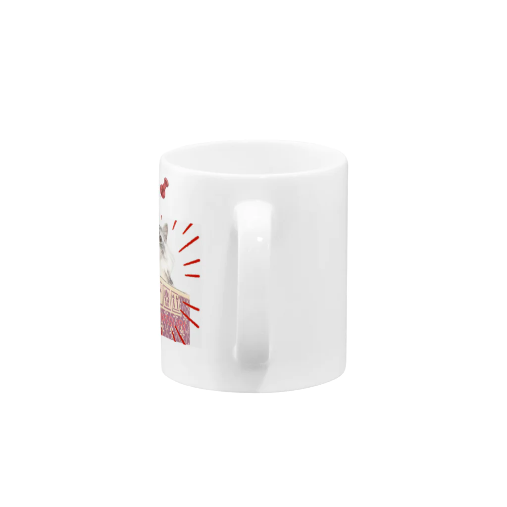 ちゅんちゅこの進撃のMATSURI Mug :handle