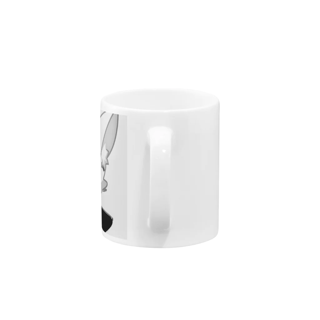 きつねうどんのオリジナル Mug :handle