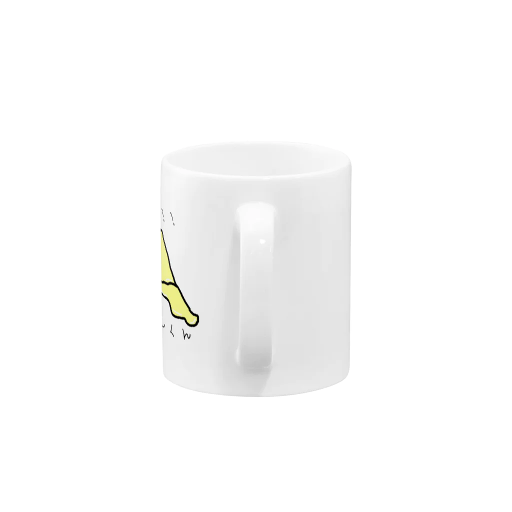 cups03のチーズのずっちーくん Mug :handle