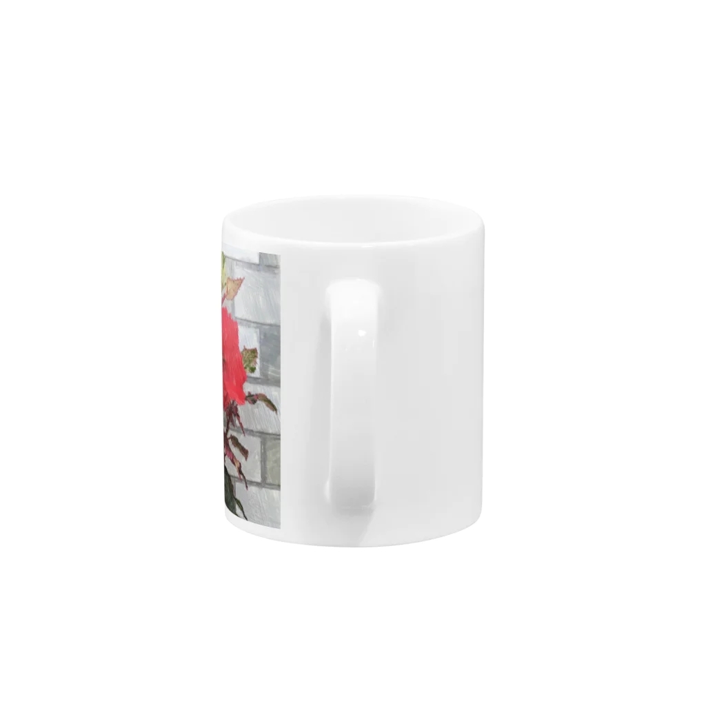 7wo5_hmdのハイビスカス Mug :handle