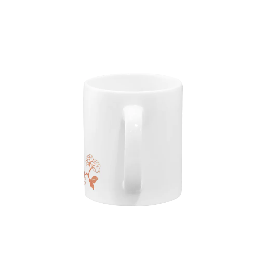 nanthindou3の花開く Mug :handle
