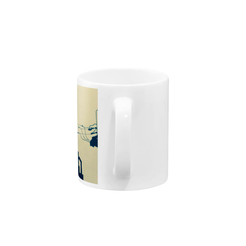 コロの考えごと Mug :handle