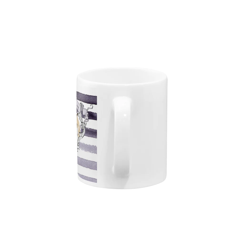 t-mituneのCHATON_チンチラ Mug :handle