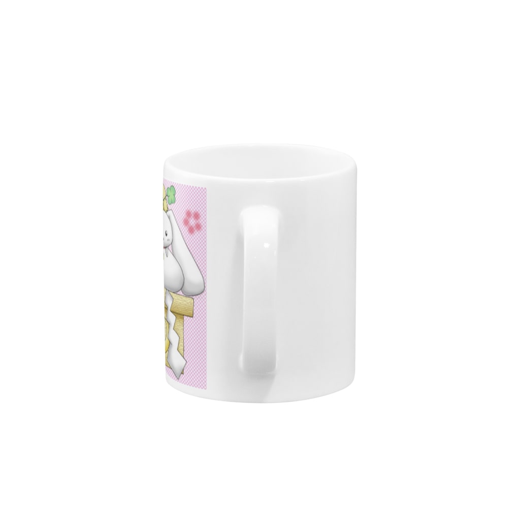 神風あすかの鏡餅 Mug :handle