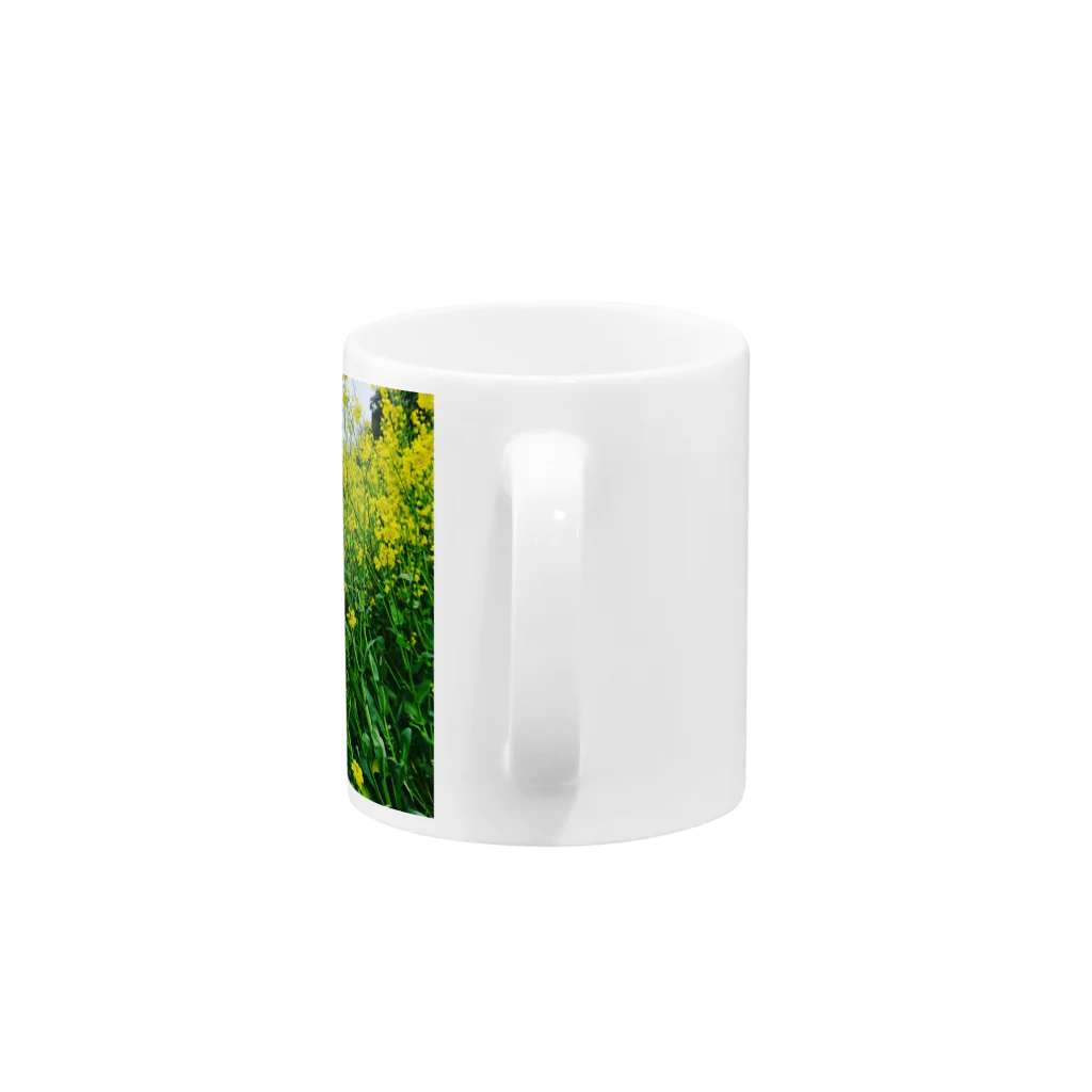 mothi-mothiのなのはな Mug :handle