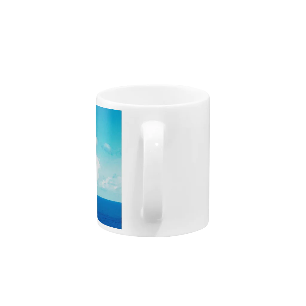 心彩の海と空君 Mug :handle