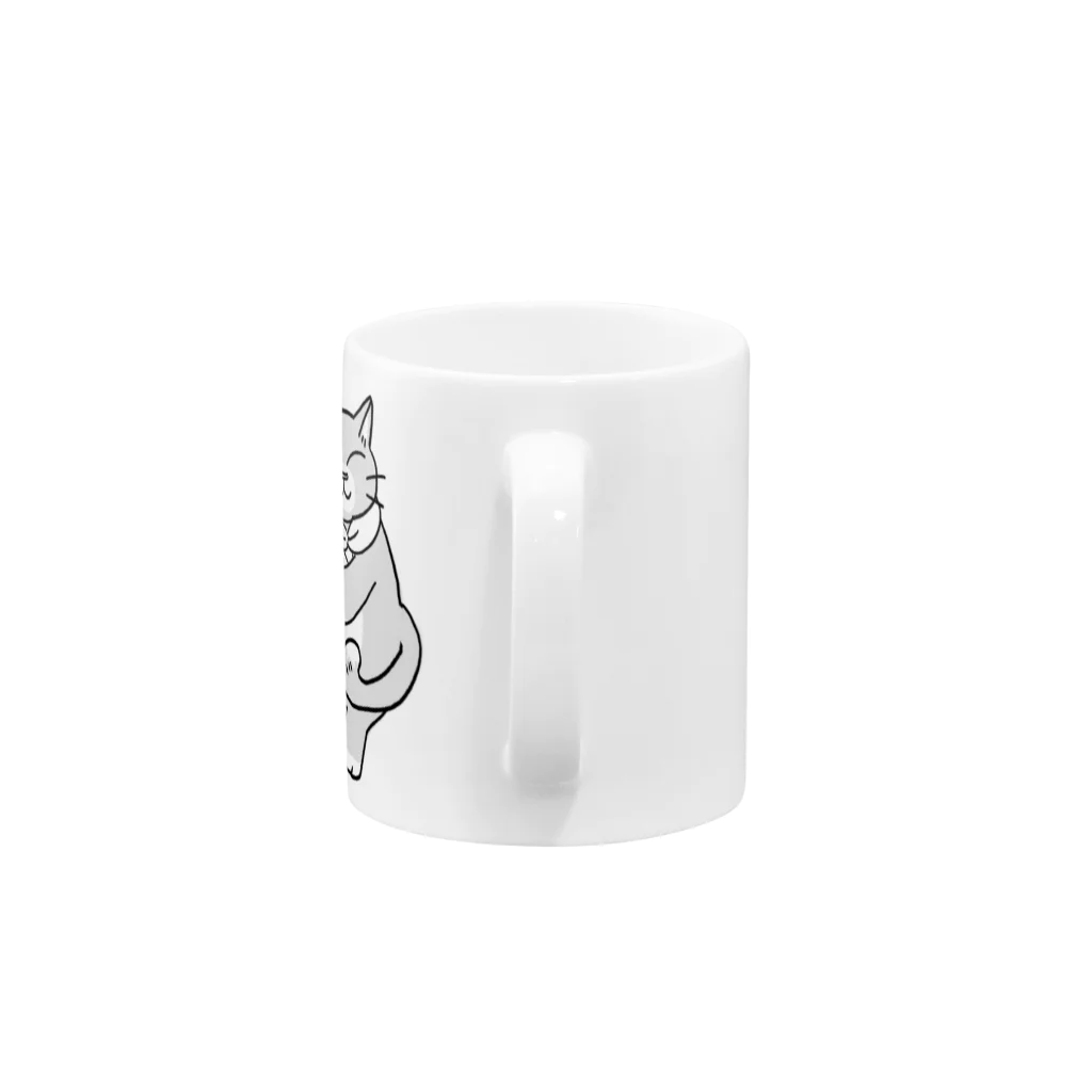 NEKOGETのにゃーん Mug :handle