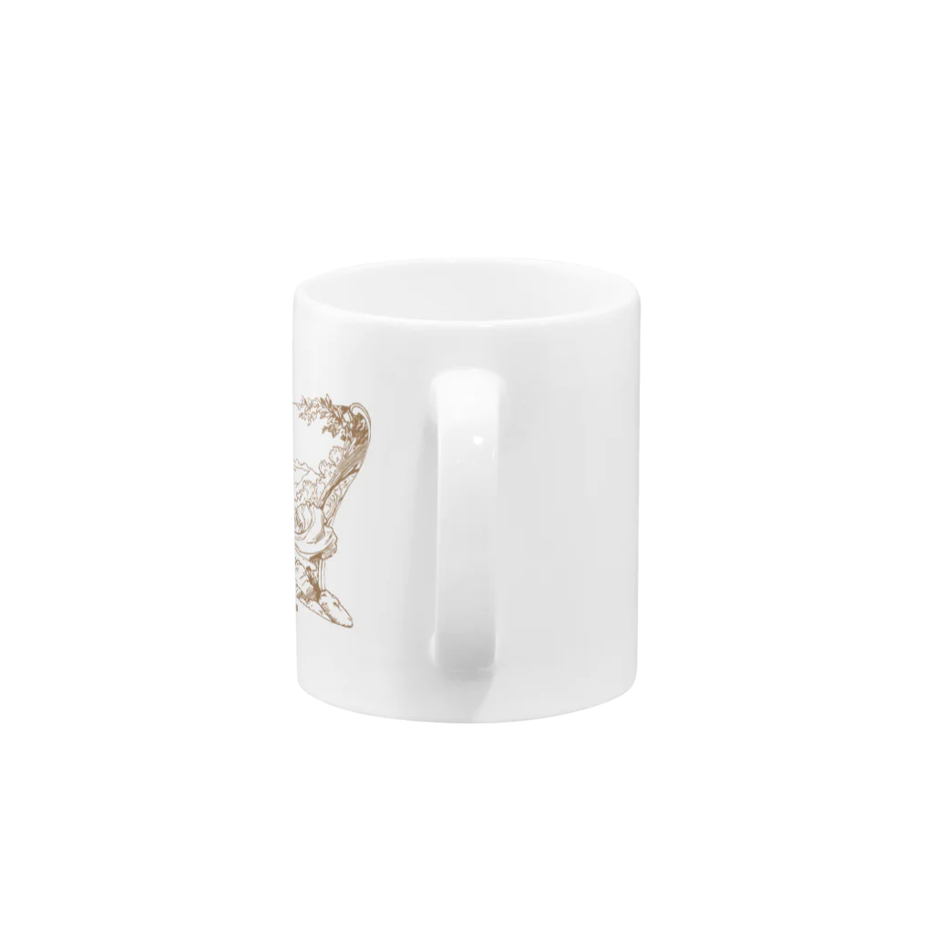 Atelier_HINATAのFRED A BALL　 Mug :handle