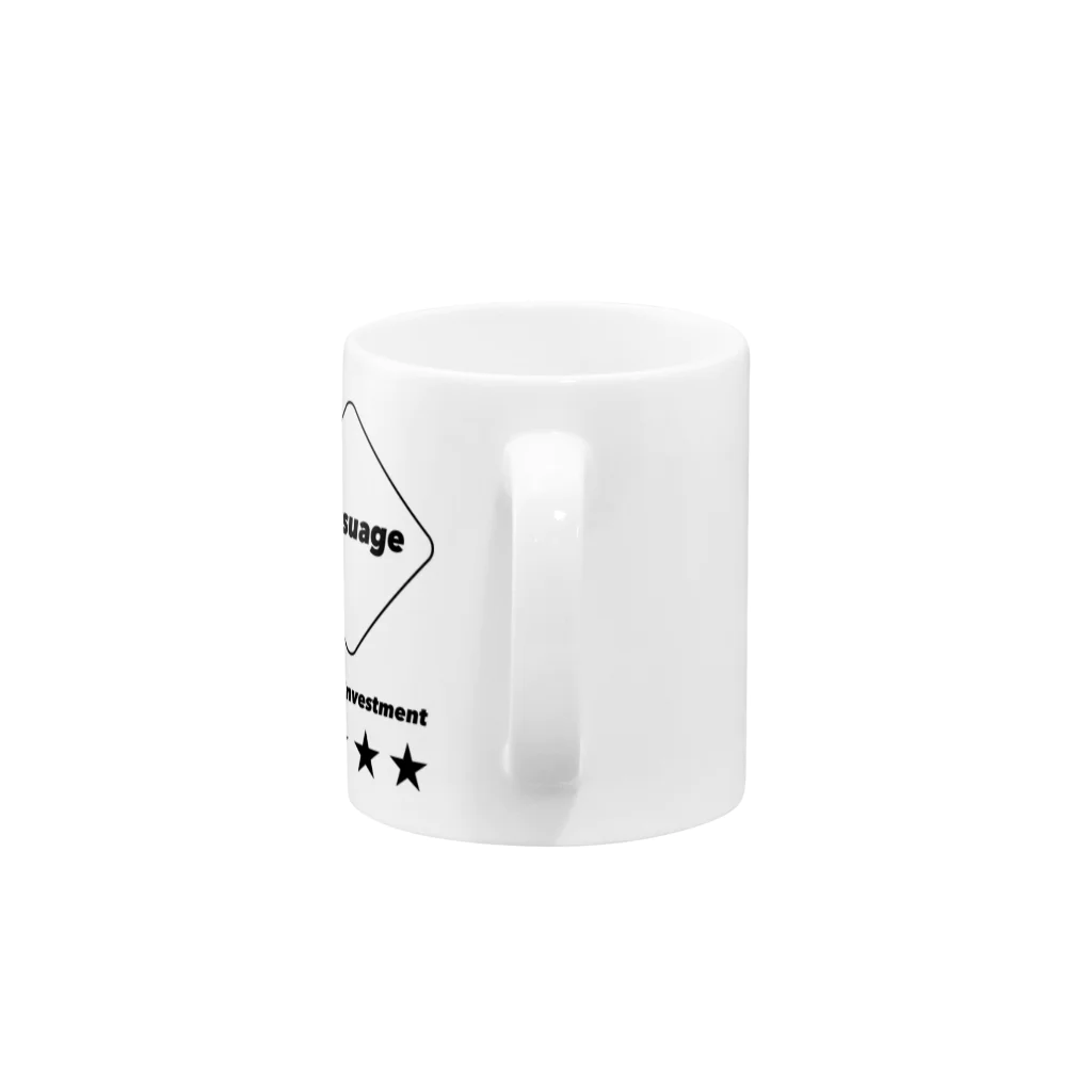 ツイッターインベストメントアパレル事業部のButsuage マグカップ Mug :handle