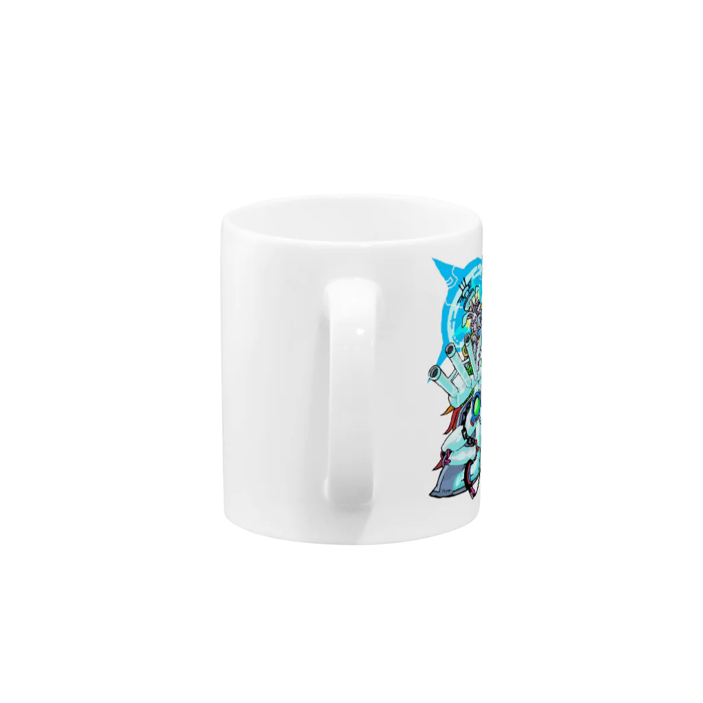 unouの戦艦女子02 Mug :handle