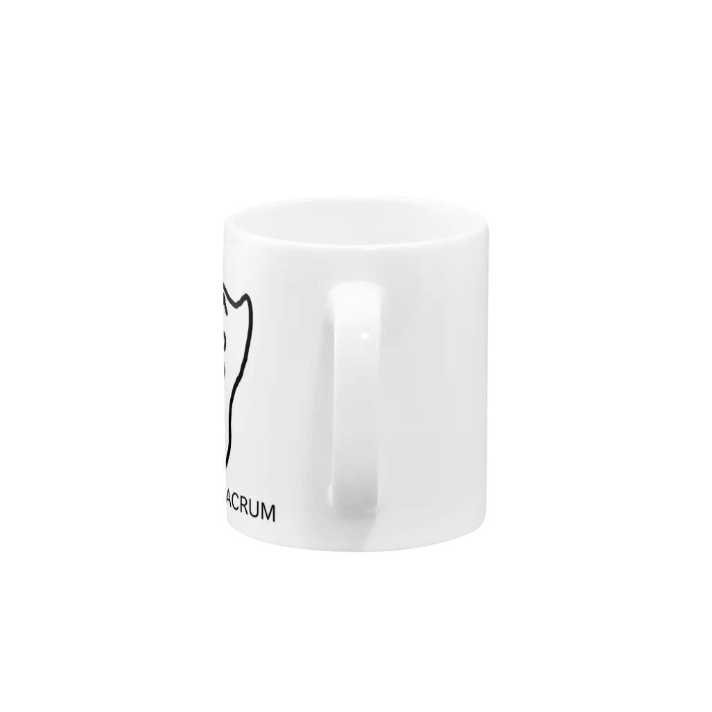 lily_mの仙骨 Mug :handle