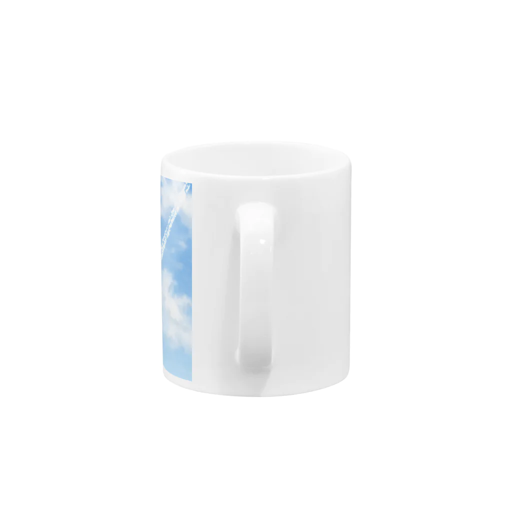 おはるさんの天使のハシゴ Mug :handle