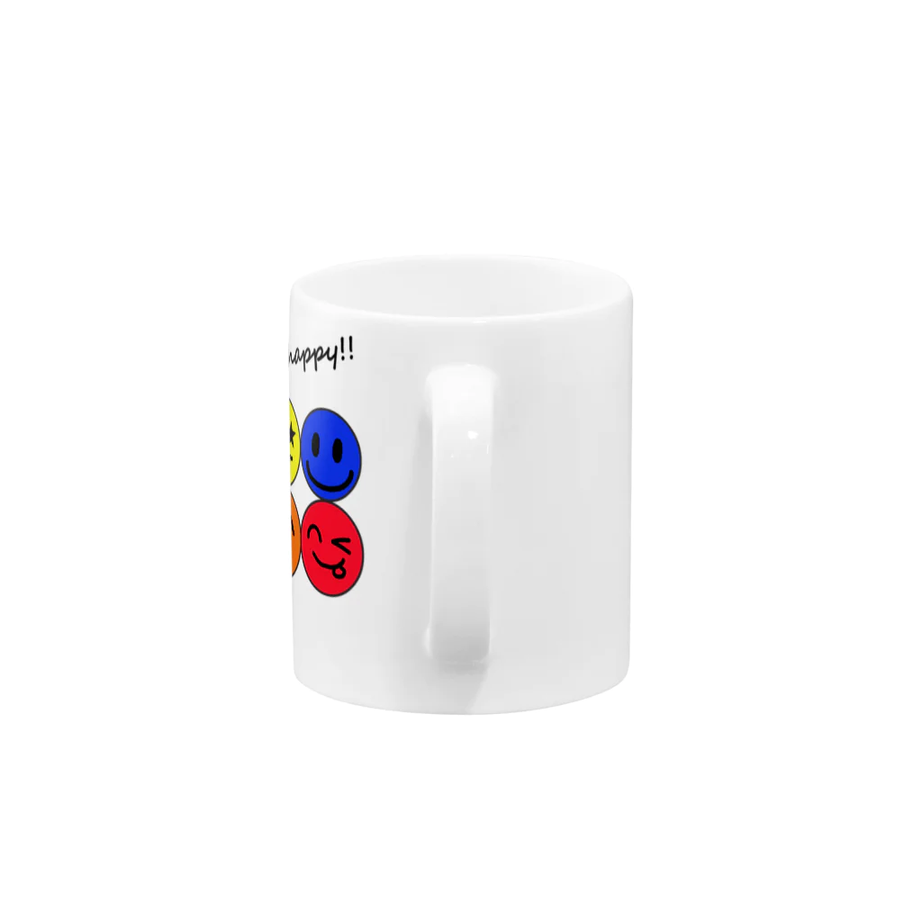 Yokokkoの店のハッピー＆スマイル♬ Mug :handle
