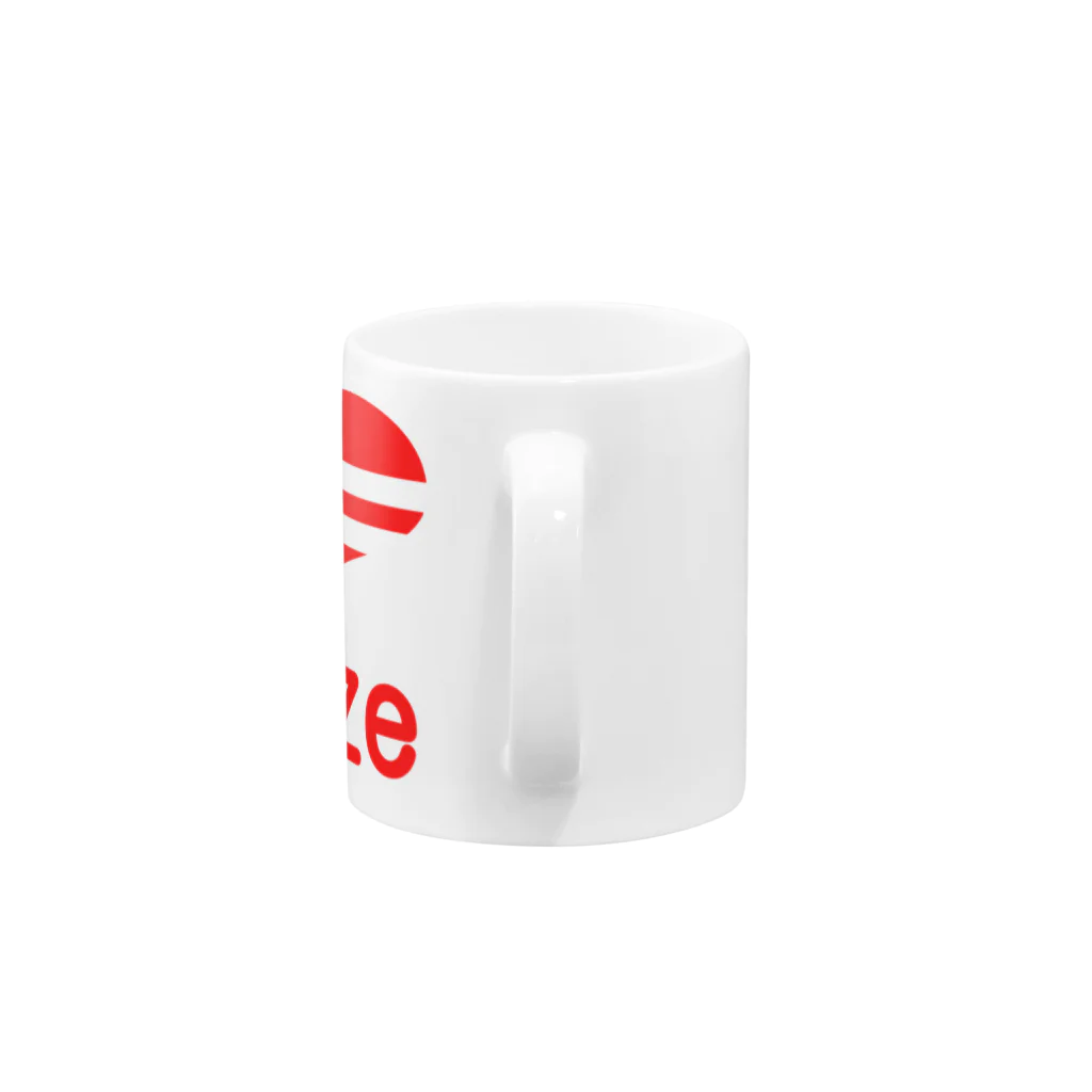 AAAstarsのaidazeー赤 Mug :handle