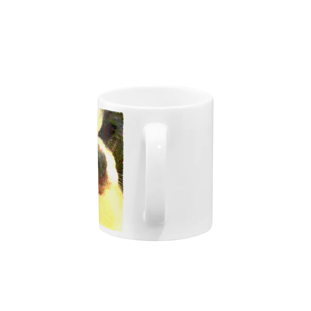 Utachirorinのチン Mug :handle