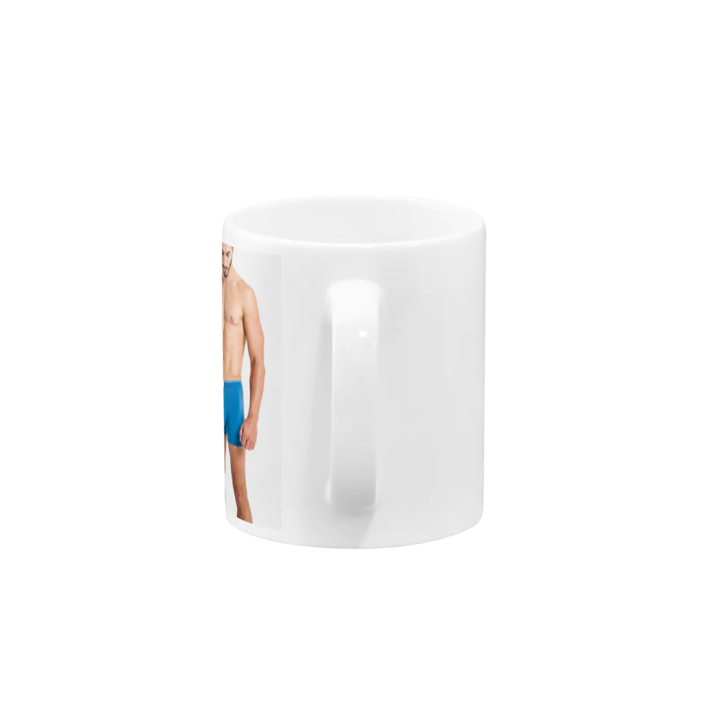 たかやま たいが🦍パンツくんのkmk Mug :handle