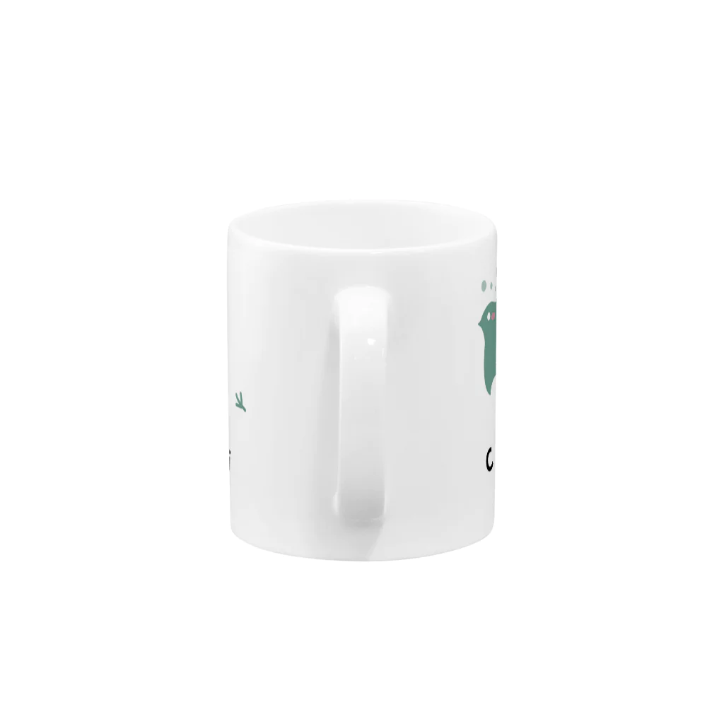 yukacaramelのCHIDORI-ASHI Mug :handle