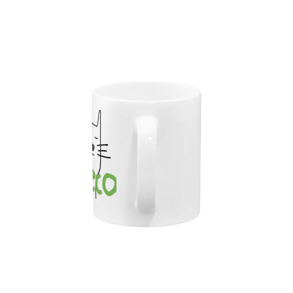 risbedのなんでもえこえこゆーてます Mug :handle