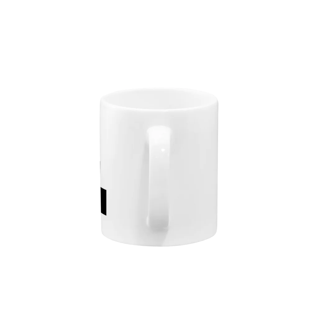 シンプルデザイン：Ｔシャツ・パーカー・スマートフォンケース・トートバッグ・マグカップのシンプルデザイン Mug :handle