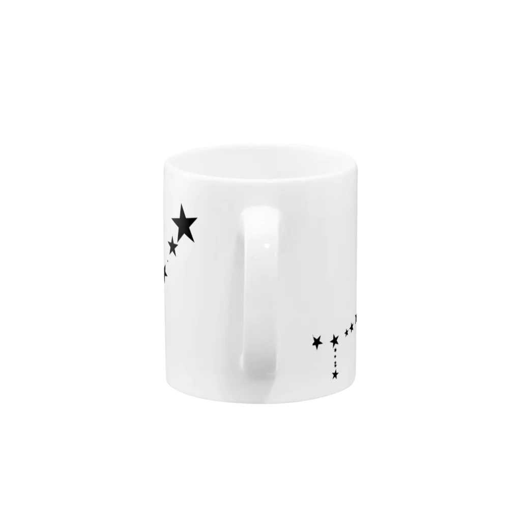 ni-goのぶら下がり流れ星 Mug :handle