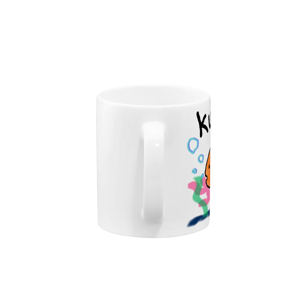 ぱくまる水産のぼーっとくまのみマグカップ Mug :handle