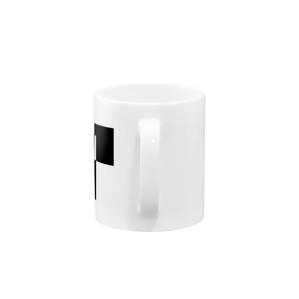 シンプルデザイン：Ｔシャツ・パーカー・スマートフォンケース・トートバッグ・マグカップのシンプルデザインアルファベットY Mug :handle