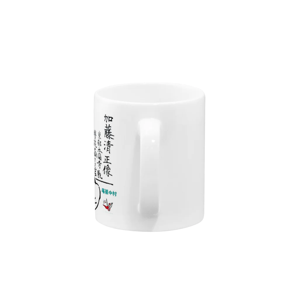 yt19380709の加藤清正 Mug :handle