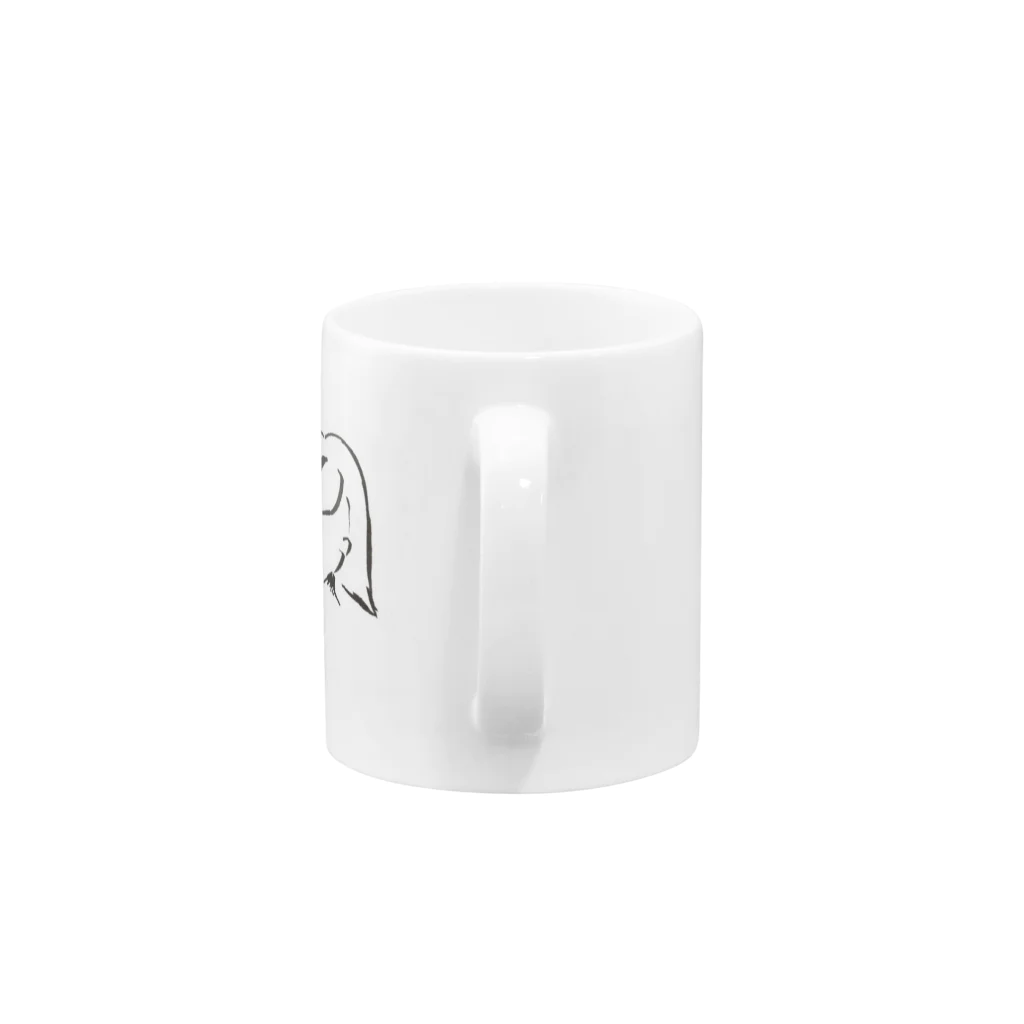 じもいちごのく も が ー る Mug :handle