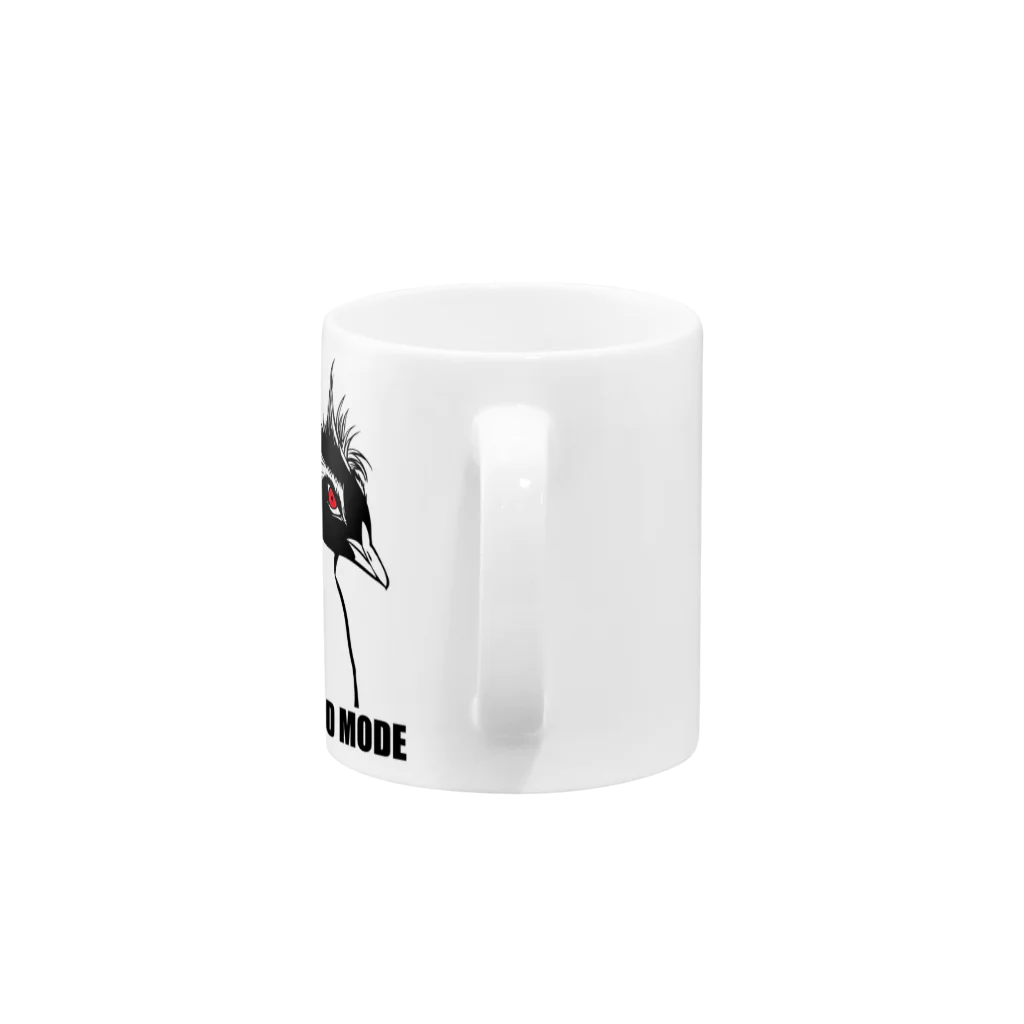 トマトカゲのハードモードなイワトビペンギン Mug :handle