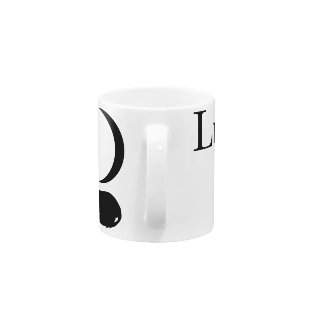 もけけ工房 SUZURI店のLupus Dai 公式グッズ Mug :handle