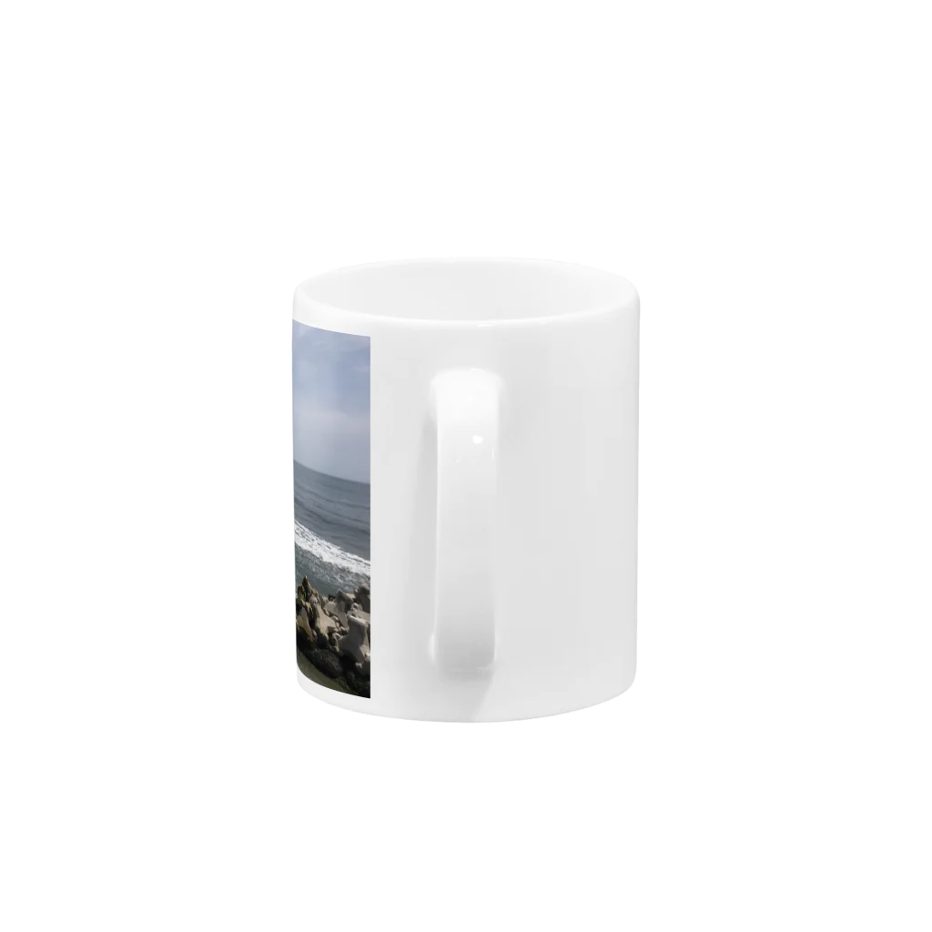 hachimitsu0502のSEA Mug :handle