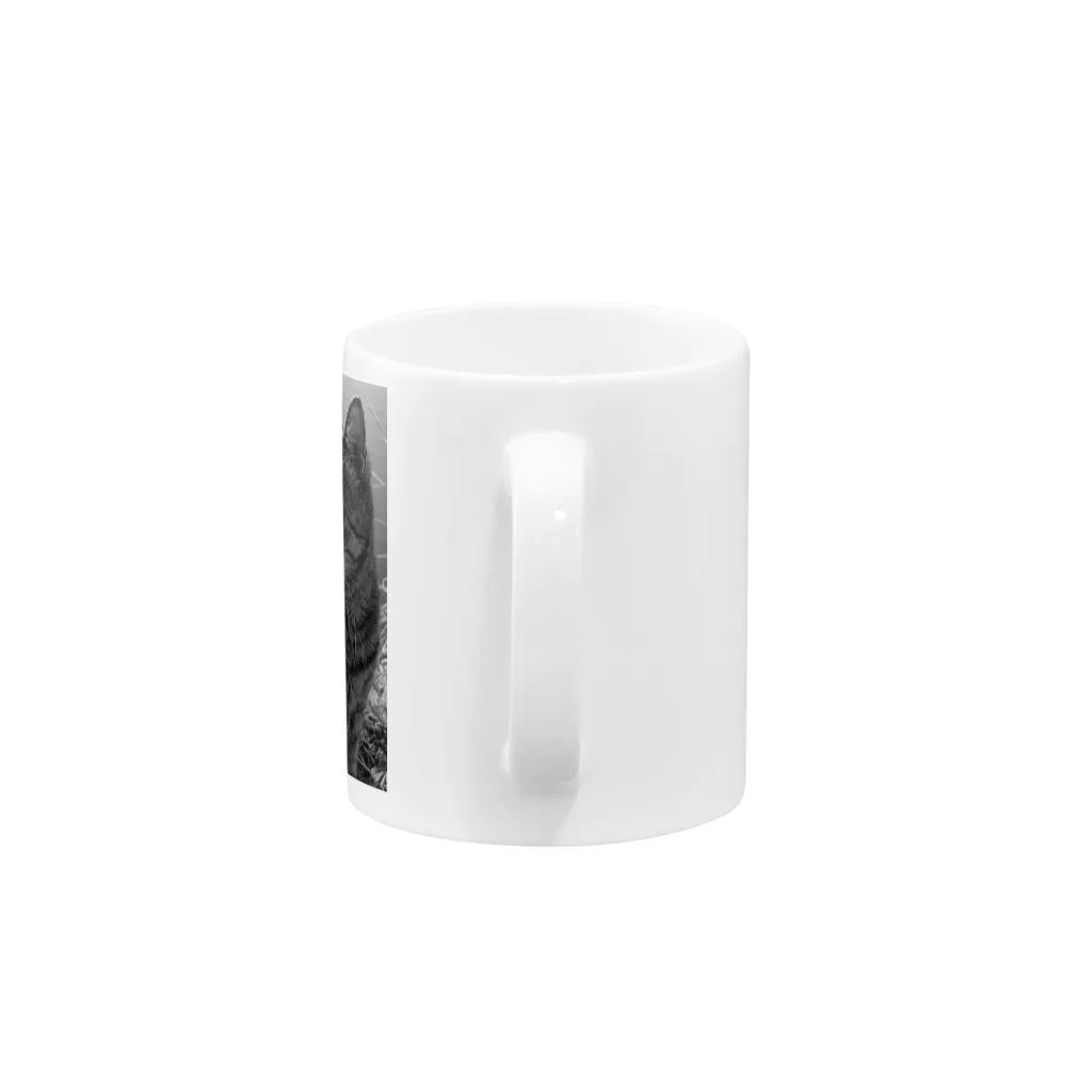 pula coffeeのstray cat Mug :handle
