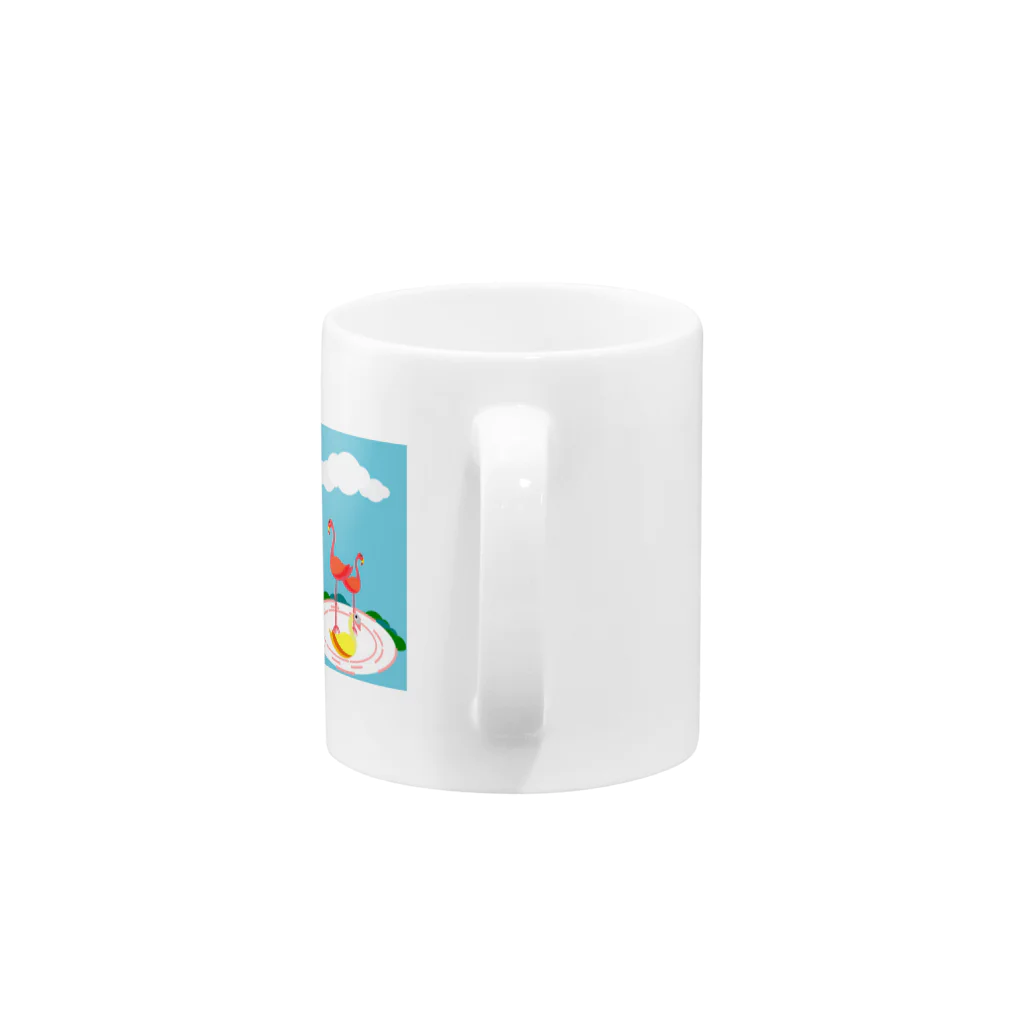 唐傘甚内のtori Mug :handle