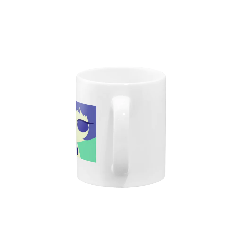 ｶﾀﾔﾏﾐﾌﾞｷのぽーる Mug :handle