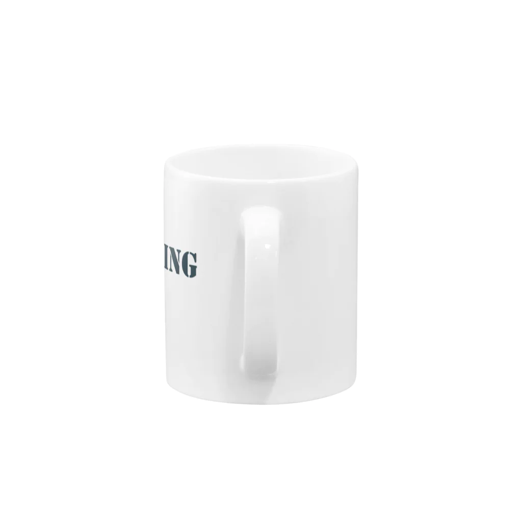 ryoheitatsunokiの釣りマグカップ（NO FISHING NO LIFE） Mug :handle