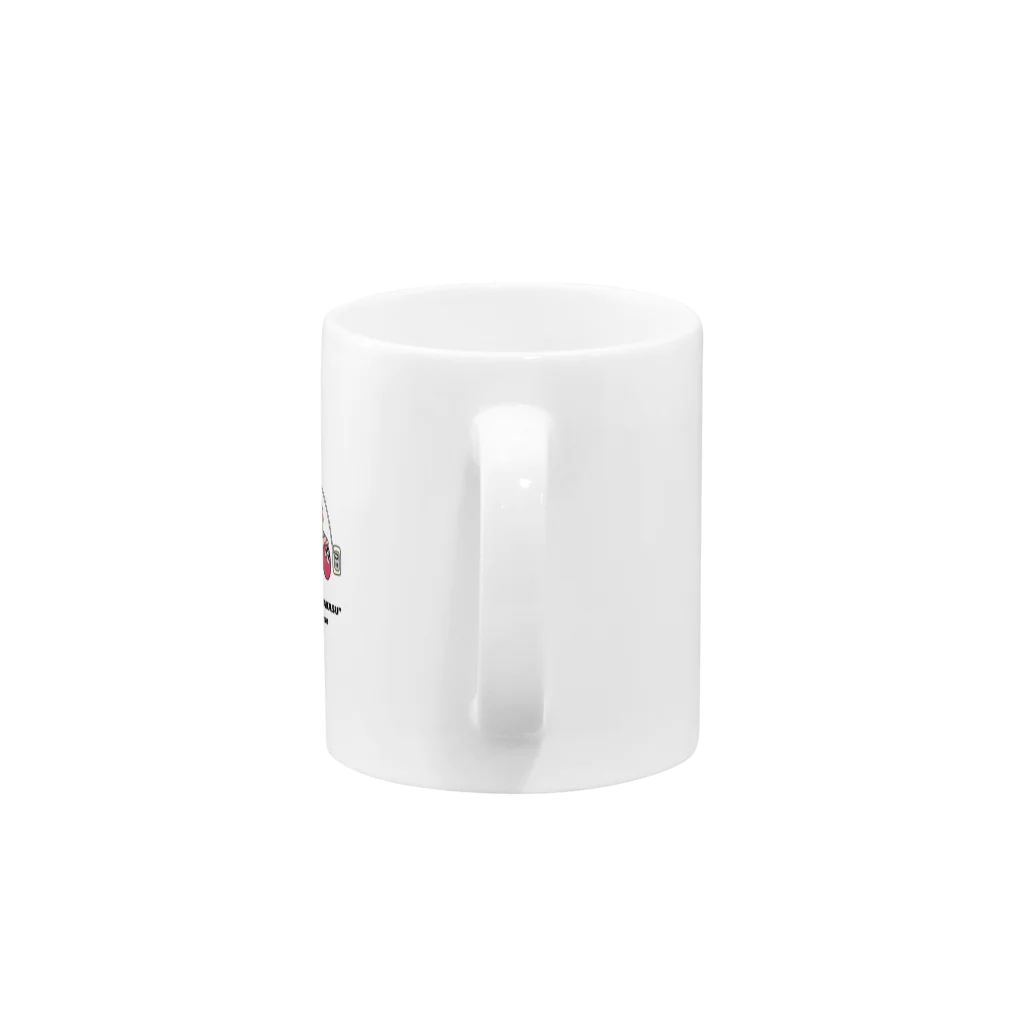 officenicocoのへそルチャ Mug :handle