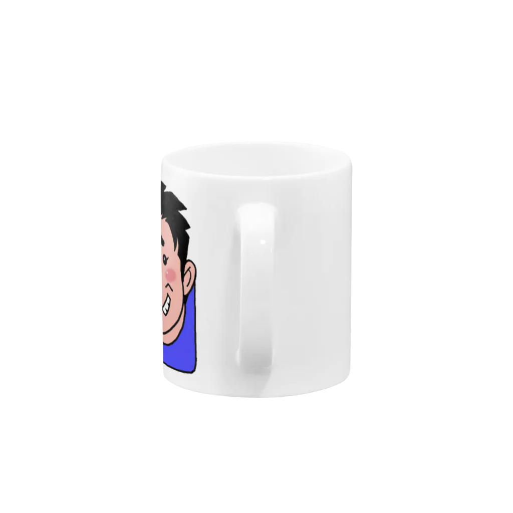 絵青(kaisei)の誰やと思うとる Mug :handle