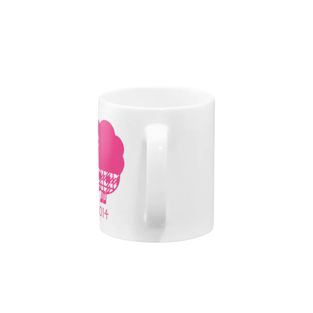 hodocoのガレリー　ローズ Mug :handle