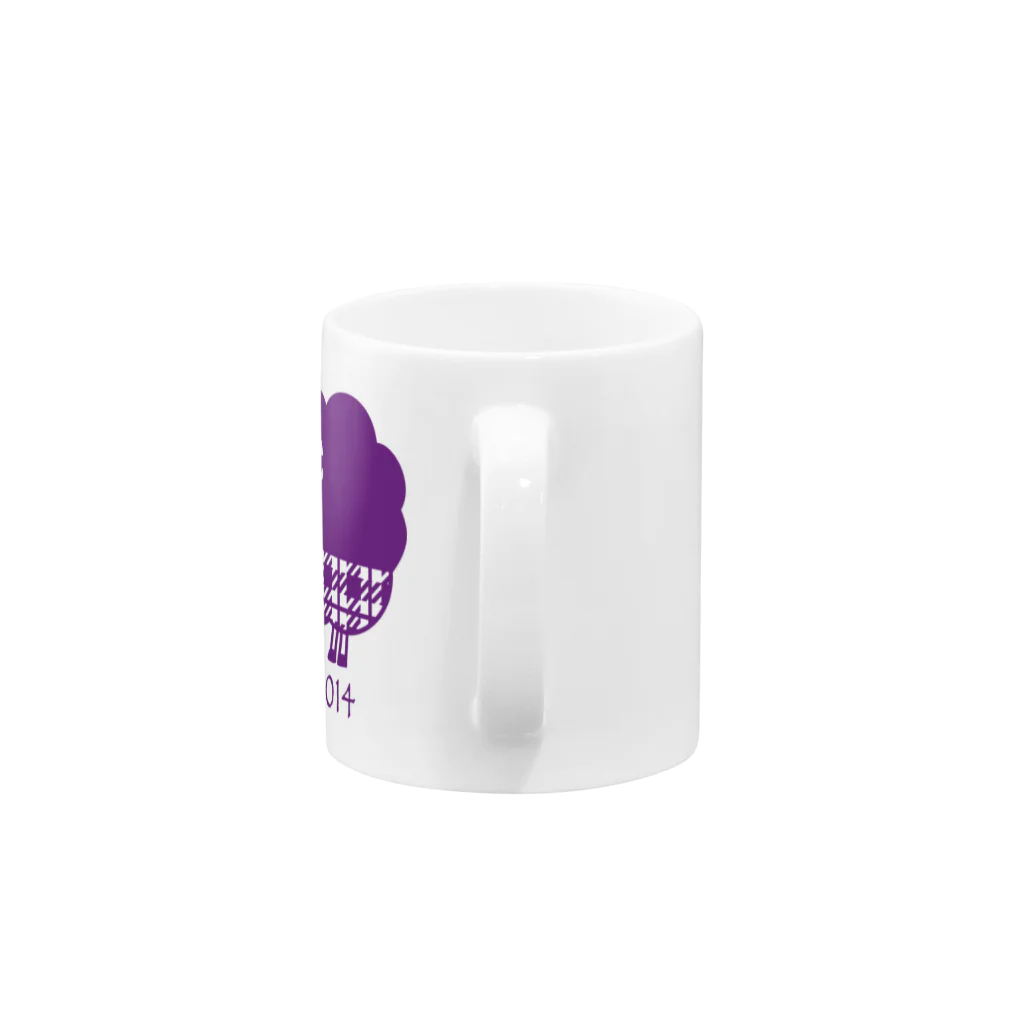 hodocoのガレリー　グレープ Mug :handle